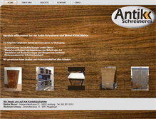 Tablet Screenshot of antik-schreinerei.info