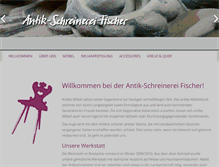 Tablet Screenshot of antik-schreinerei.com